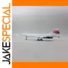 1:200 Concorde Airplane Model Display