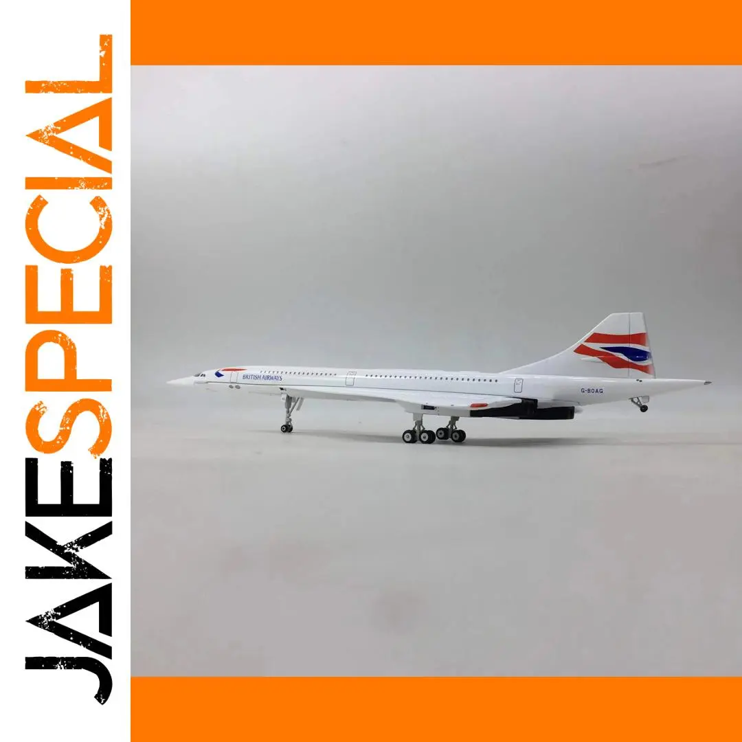 1:200 Concorde Airplane Model Display 1 1:200 Concorde Airplane Model Display