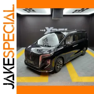 1:18 Scale Purple Hongqi HQ9 MPV Diecast Model