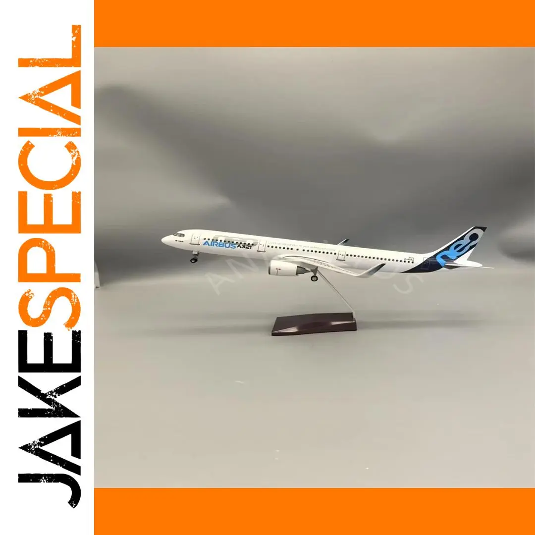 Airbus A321NEO Diecast Model with LED Light 1 Airbus A321NEO Diecast Model with LED Light