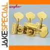 Gold Open Frame Bass Tuners GK3393 1:20 Gear Ratio