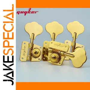 Gold Open Frame Bass Tuners GK3393 1:20 Gear Ratio