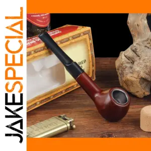 CF041 Classic Straight Stem Tobacco Pipe