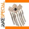 Wing Crown Tassel Brooch in Multiple Colors