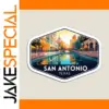 San Antonio Texas Cityscape Magnet in Three Sizes