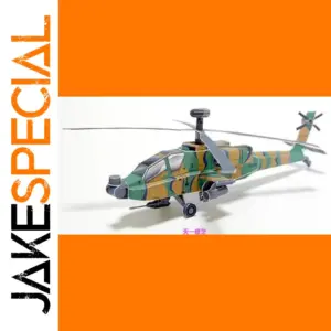 Paper Model of Apache Helicopter 31cm