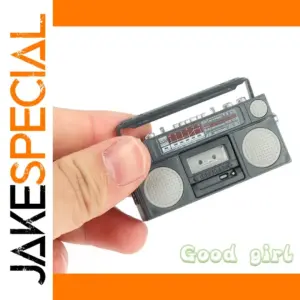 Vintage Miniature Tape Recorder for Dolls