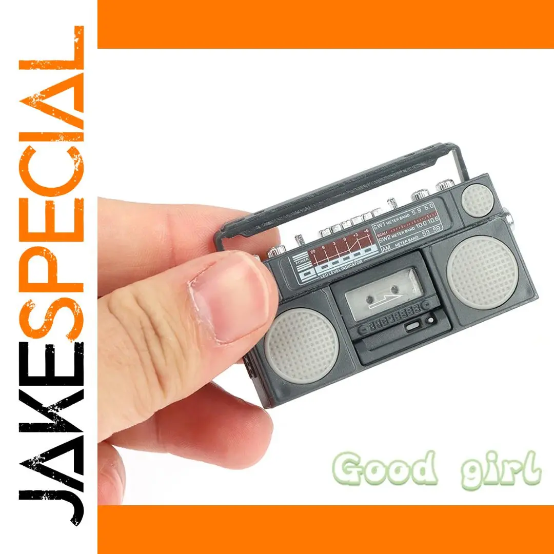 Vintage Miniature Tape Recorder for Dolls 1 Vintage Miniature Tape Recorder for Dolls