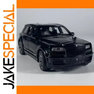 1/32 Black Rolls Royce Cullinan Model