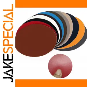 Round Leather Self-Adhesive Patches 13.5 x 11 cm