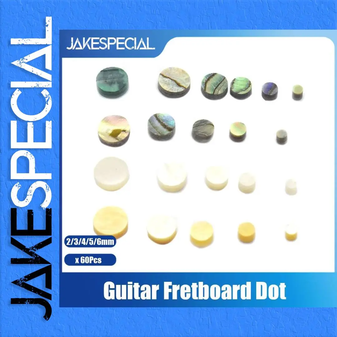 Vibrant Abalone & Pearl Fretboard Inlays Set 1 Vibrant Abalone & Pearl Fretboard Inlays Set