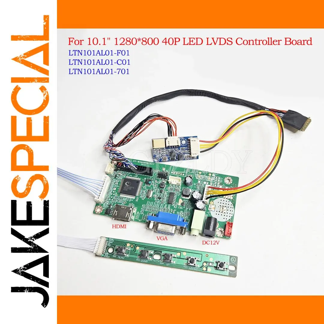 10.1-Inch LCD Controller Kit 1280x800 HDMI VGA 1 10.1-Inch LCD Controller Kit 1280x800 HDMI VGA