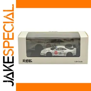 White Liberty Walk F40 Diecast Model 1:64 Scale