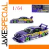 Vibrant Nissan Silvia S15 LB-Silhouette 1:64 Model