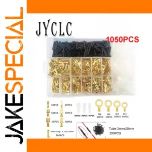 JYCLC 1050 Piece Cold Crimping Terminal Set