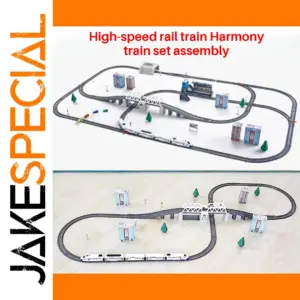 Modern High-Speed Rail Harmony Train Set