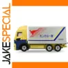Takara Tomy Yellow Diecast Cargo Truck Model