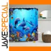 Ocean Underwater Scene Shower Curtain 180x200cm