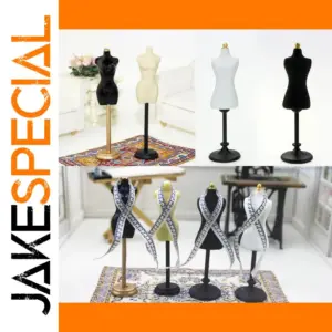 Miniature Dollhouse Dress Forms Set B112, B173, B222