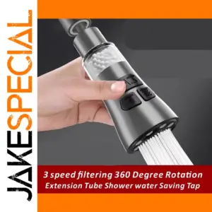 Universal Kitchen Faucet Extender with 360° Rotation