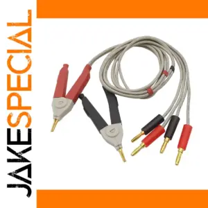 Insulated Banana to Alligator Test Leads (80cm)