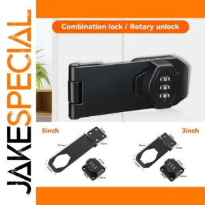 Keyless Household Lock with 3-Digit Dial