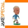 Vibrant 6.5cm Soccer Action Figurine