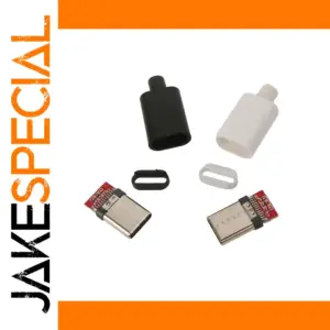 Type-C USB 3.1 Male Repair Connectors (Set of 5)