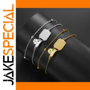 Stainless Steel Pickleball Bracelet for All