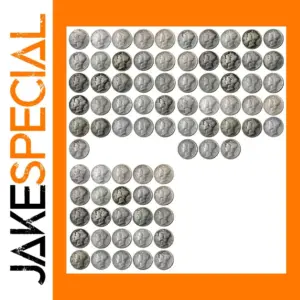 Vintage Mercury Head Dime Coin Set, 79 Pieces