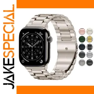 Stainless Steel Apple Watch Band for Series 1-10