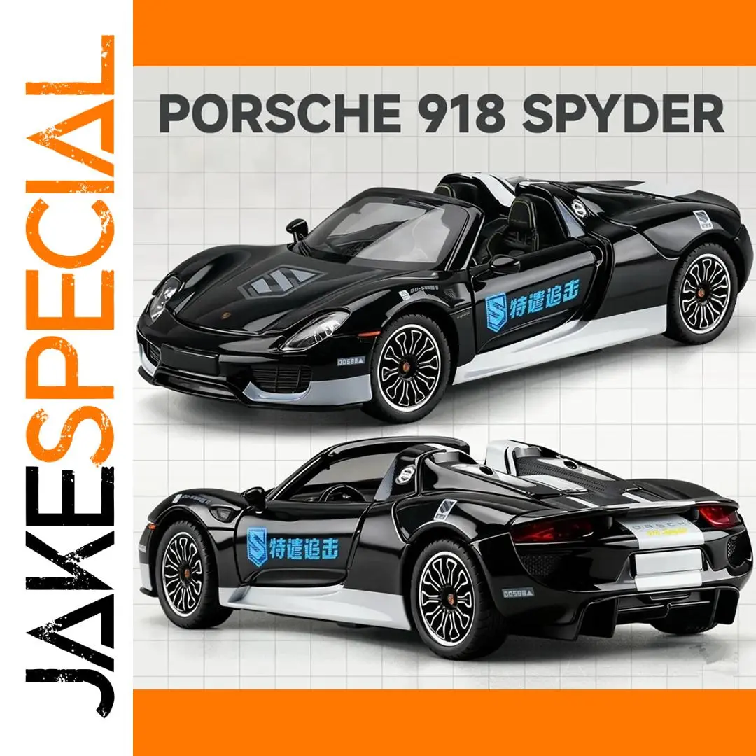 1:24 Porsche 918 Spyder Diecast Model 1 1:24 Porsche 918 Spyder Diecast Model
