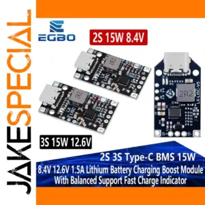 2S/3S Lithium-Ion Battery Charger Module