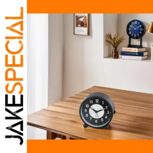 Black Glow-in-the-Dark Alarm Clock