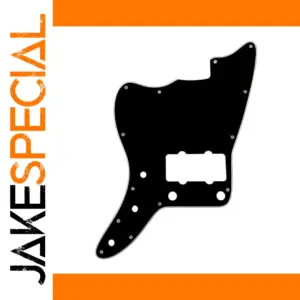 Left-Handed US Jazzmaster Pickguard with Grey Pearl Finish