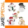 Cartoon Christmas Snowman Brooch Collection