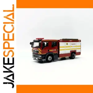 1:43 Scale Man Rescue Fire Truck Model