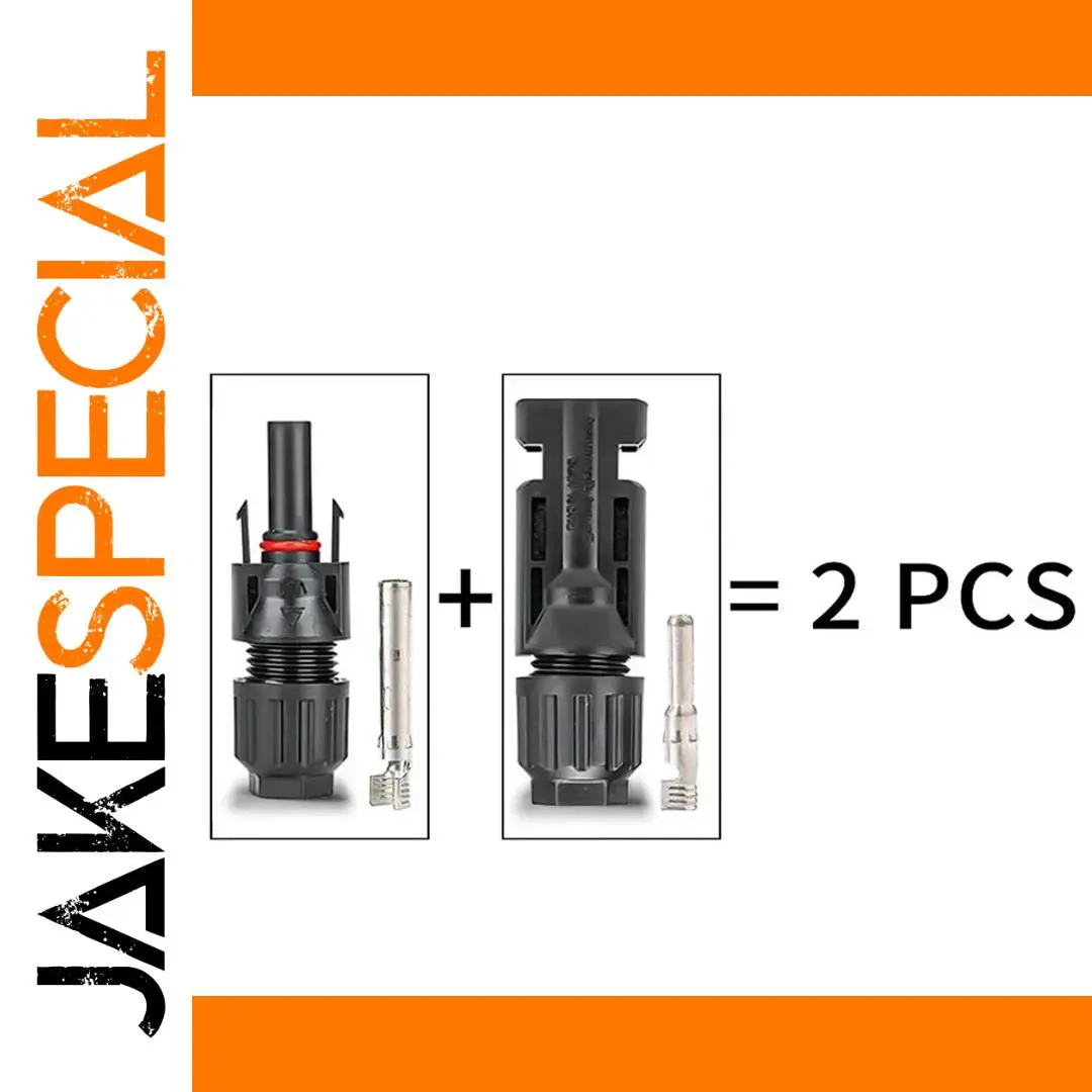 10-Pack PV Solar Connectors 1000V 30A 1 10-Pack PV Solar Connectors 1000V 30A