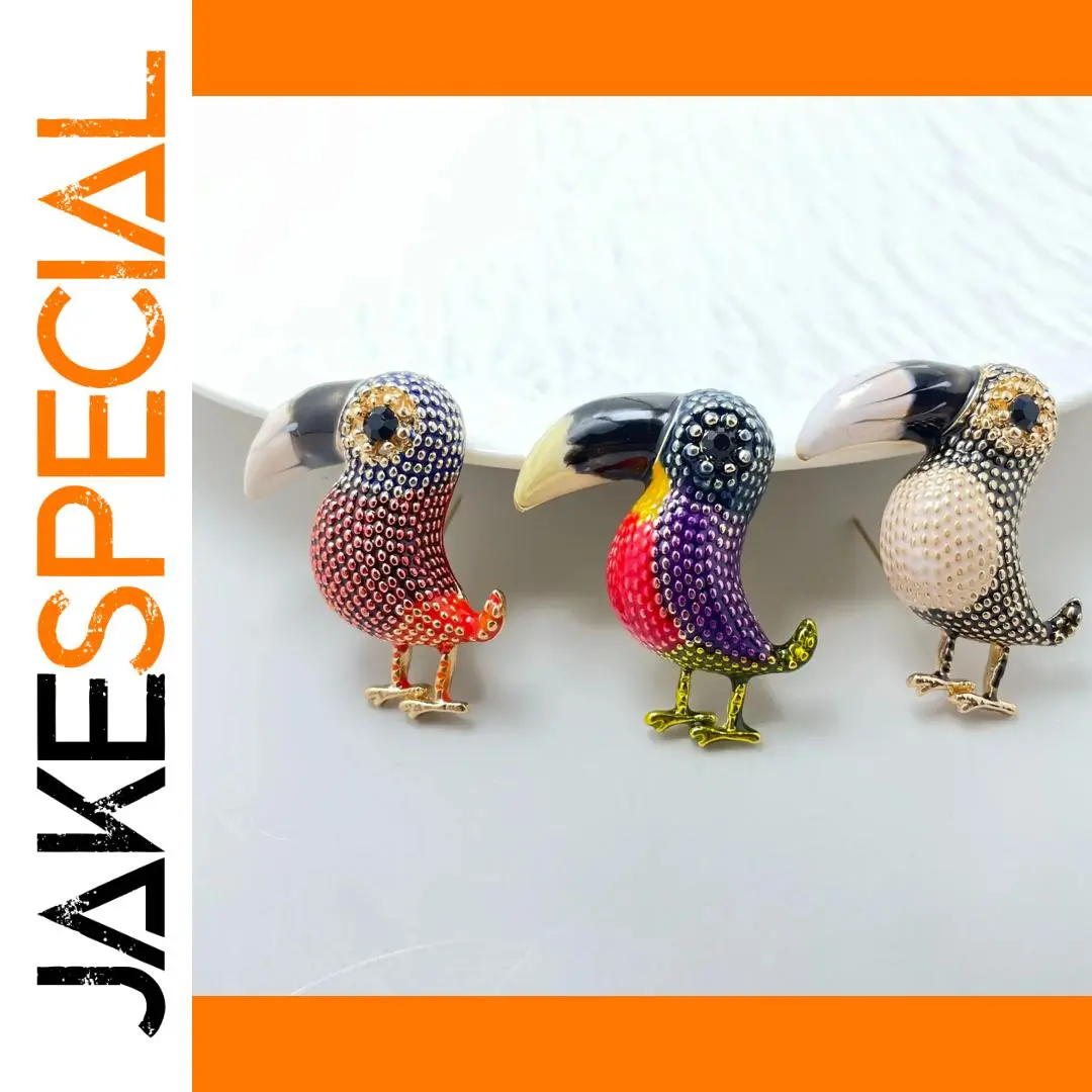 Zinc Alloy Cormorant Brooch MS315 Series 1 Zinc Alloy Cormorant Brooch MS315 Series