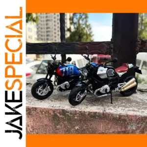 1:12 Scale Diecast Motorcycle Model in 4 Colors