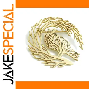 Elegant Tree Pattern Alloy Brooch for Women