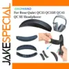 Bose QC Series Replacement Ear Pads in Multiple Colors