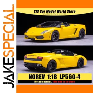 Vibrant Yellow 1:18 Diecast Lamborghini Gallardo