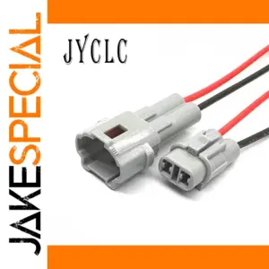 2 Pin Fog Lamp Connector Plug for Honda Motorcycles