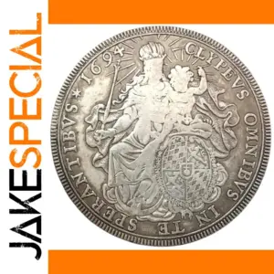 German Vintage Thaler Replica Coin
