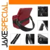 Red Adjustable Accordion Shoulder Straps for 16-120 Bass