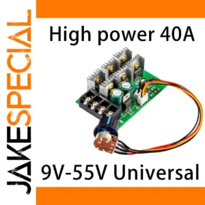 High-Power PWM DC Motor Controller 40A 2000W