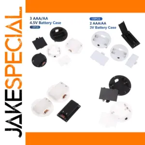 SD&HI 2/3/4.5V Battery Storage Cases (Set of 1, 3, or 5)