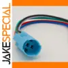 Blue Electrical Connector Cable for 16mm Switches