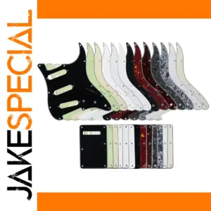 Custom Pickguard and Backplate Set for Stratocaster